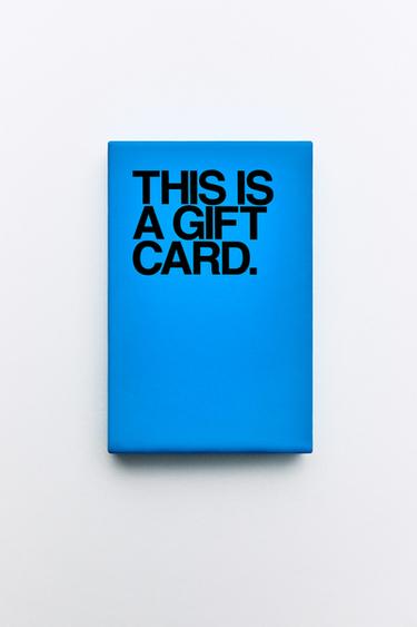 GIFT CARD (PHYSICAL) - Blue by Zara - Image 0