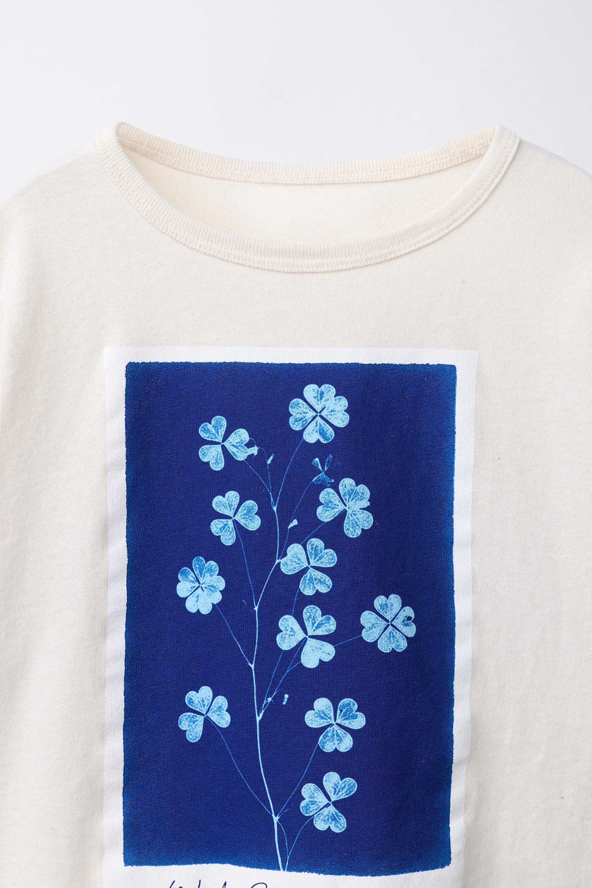 FLORAL PRINT T-SHIRT