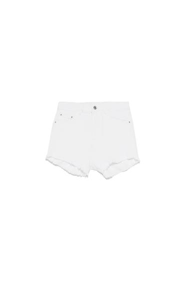 HI-RISE DENIM SHORTS
