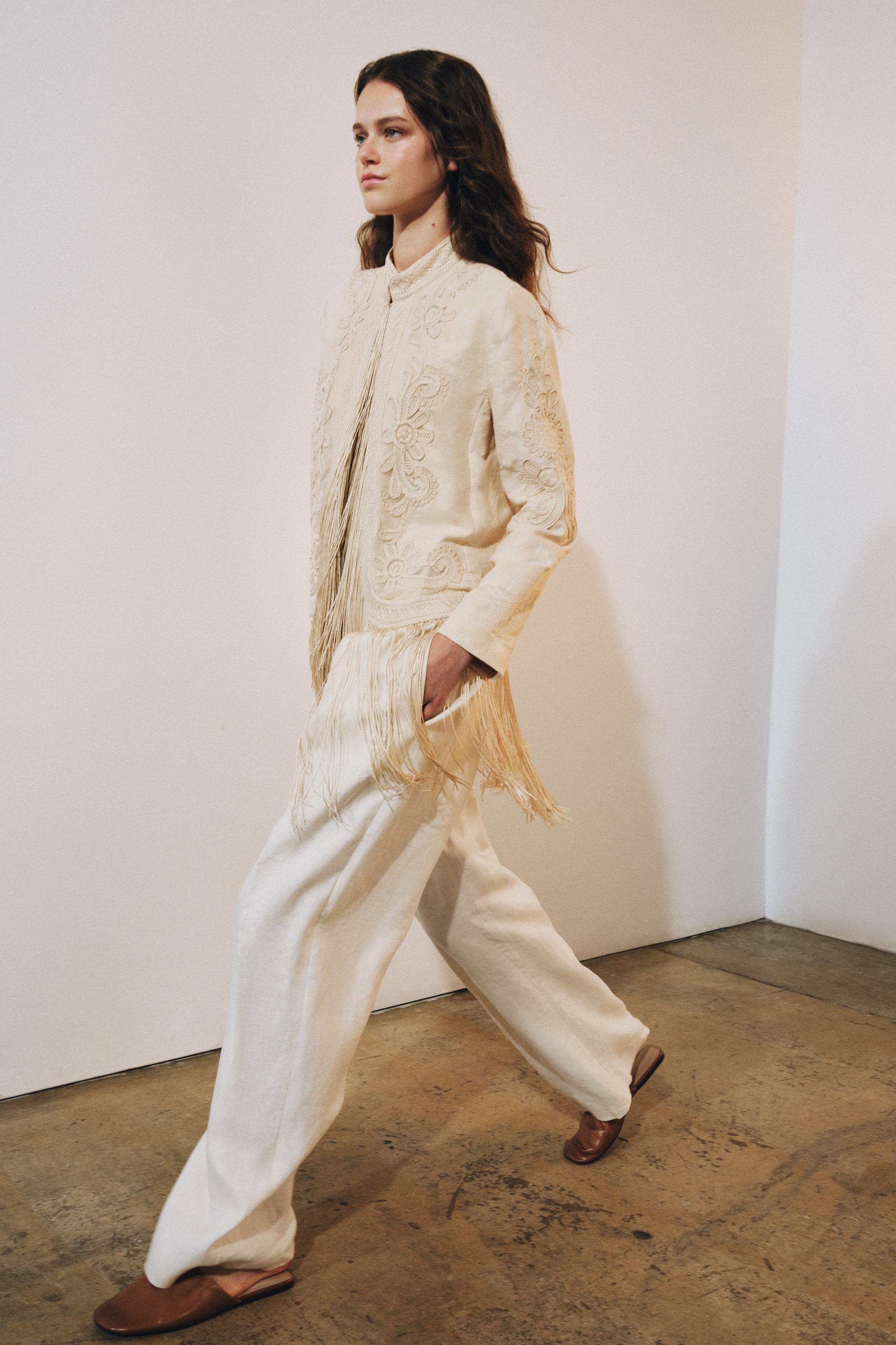 ZW COLLECTION FRINGED JACKET