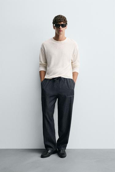 RELAXED FIT JOGGER JEANS - Indigo by Zara - Image 0