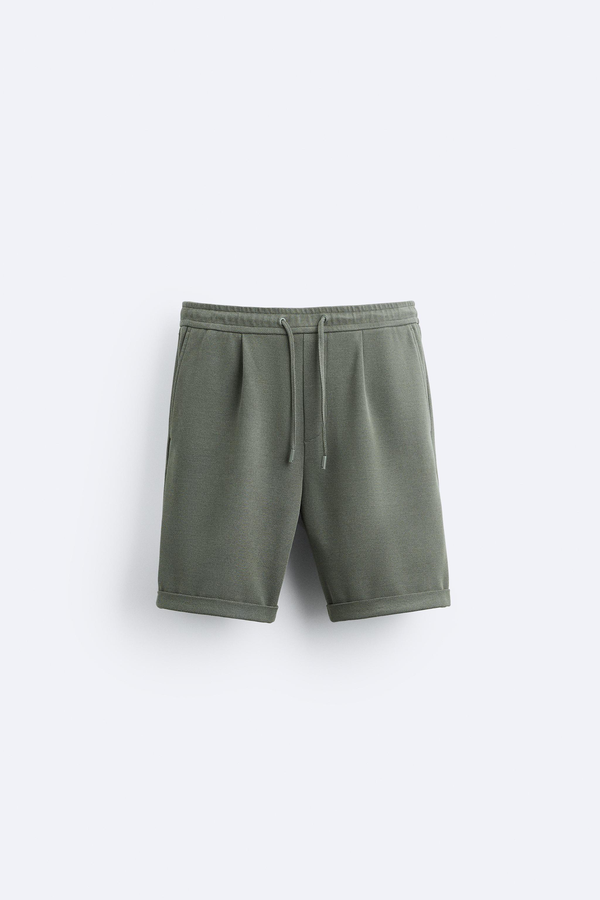 Zara mens hot sale shorts uk