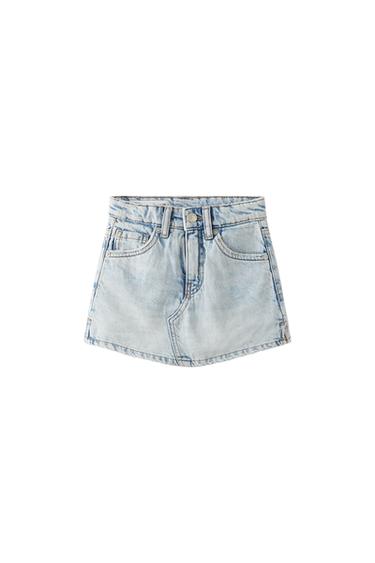 DENIM SKORT