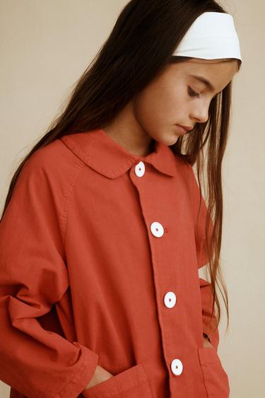 TRENCH LONG CRÉÉ PAR CARAMEL LONDON X ZARA - Rouge de Zara - Image 5