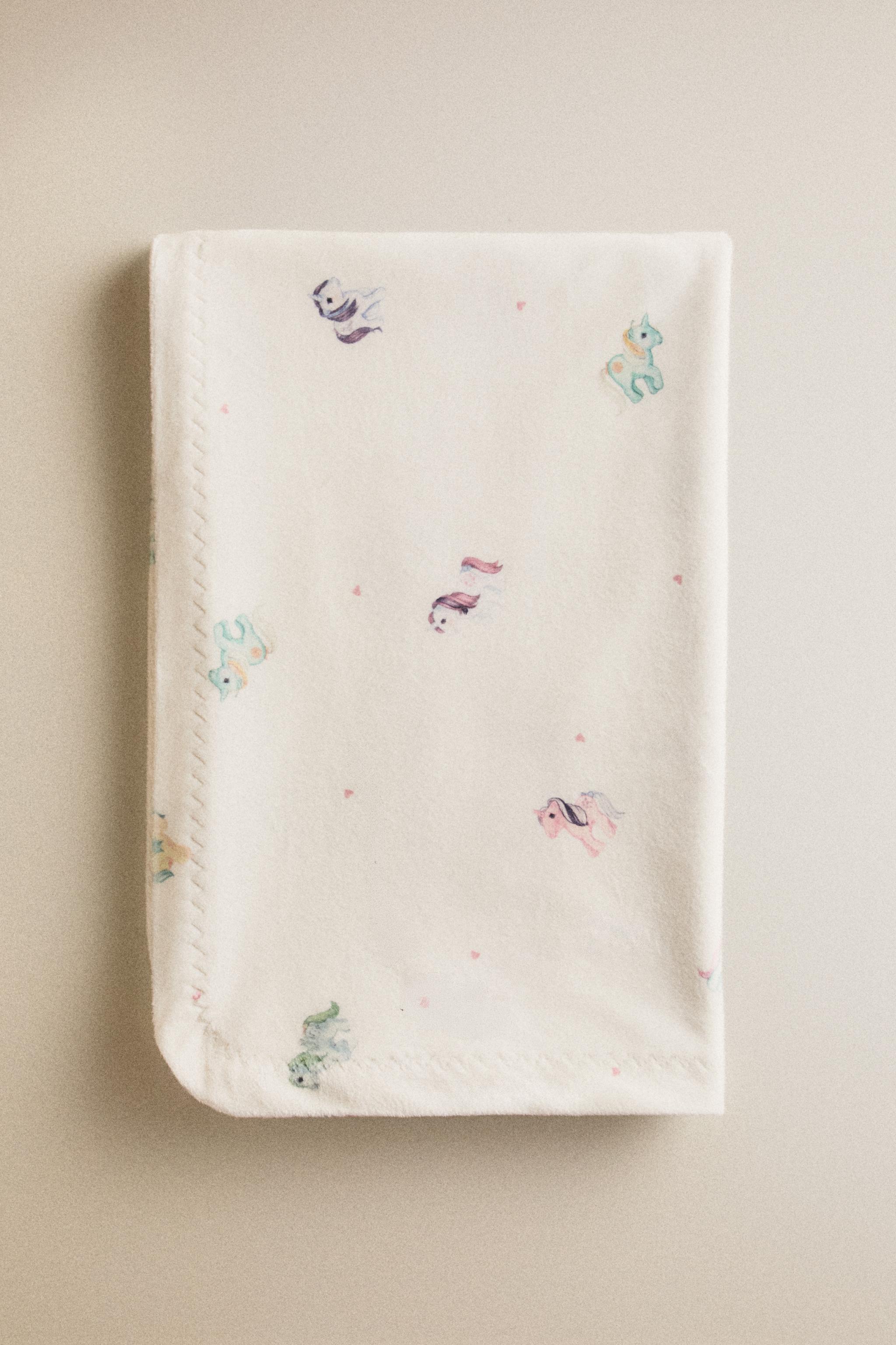 MY LITTLE PONY© PRINTED BABY FLEECE BLANKET