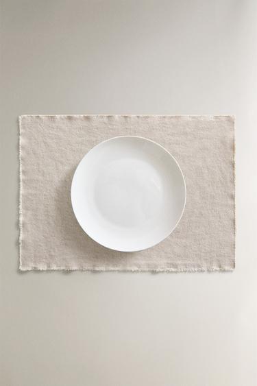 THICK LINEN PLACEMAT - Light beige by Zara - Image 4