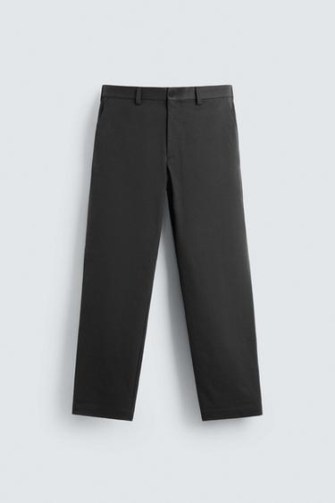 CALÇA CHINO QUICK DRY - Cinzento da Zara