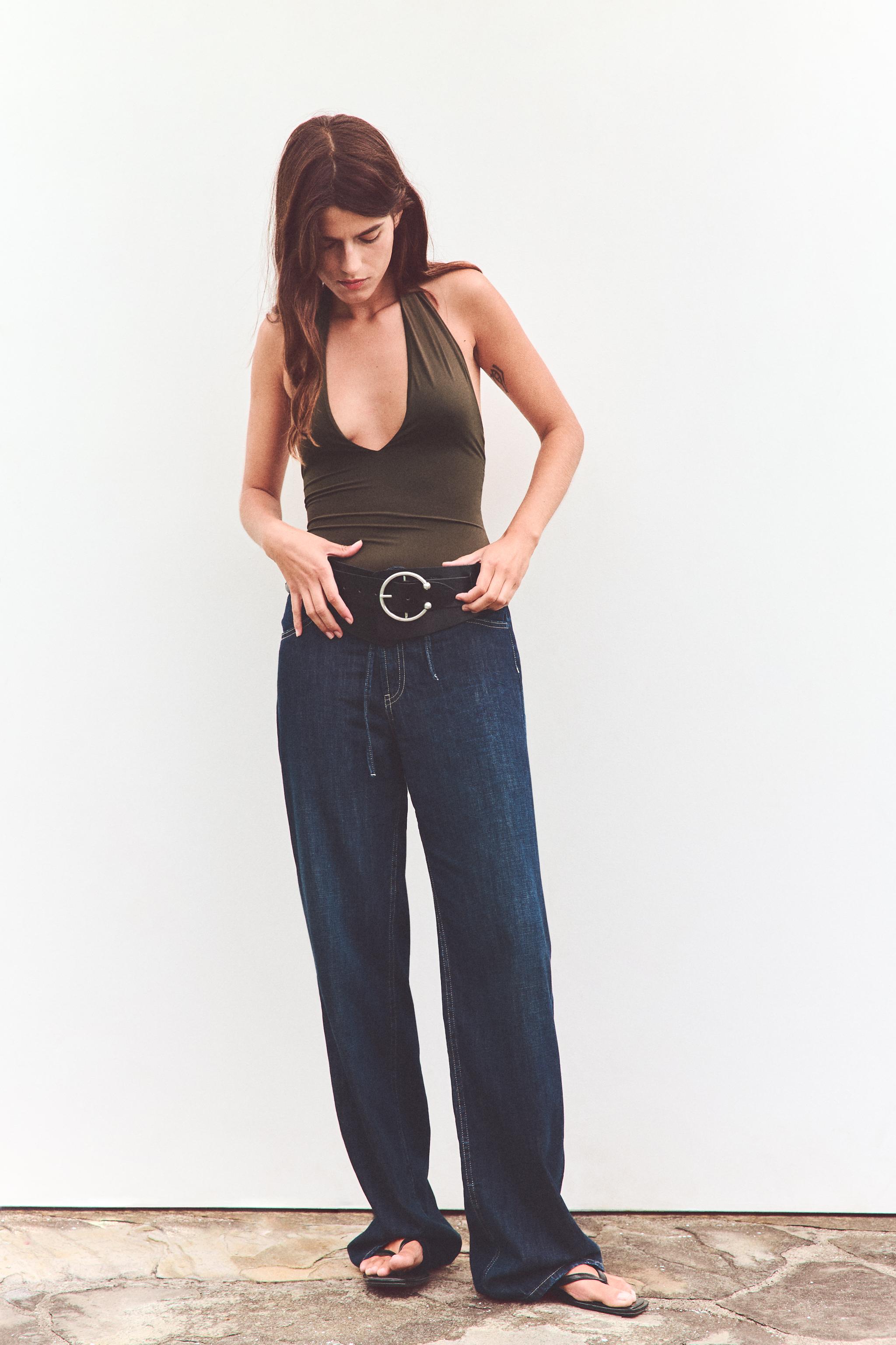 NECKHOLDER-BODY AUS POLYAMIDMISCHGEWEBE - Weiß | ZARA Deutschland 