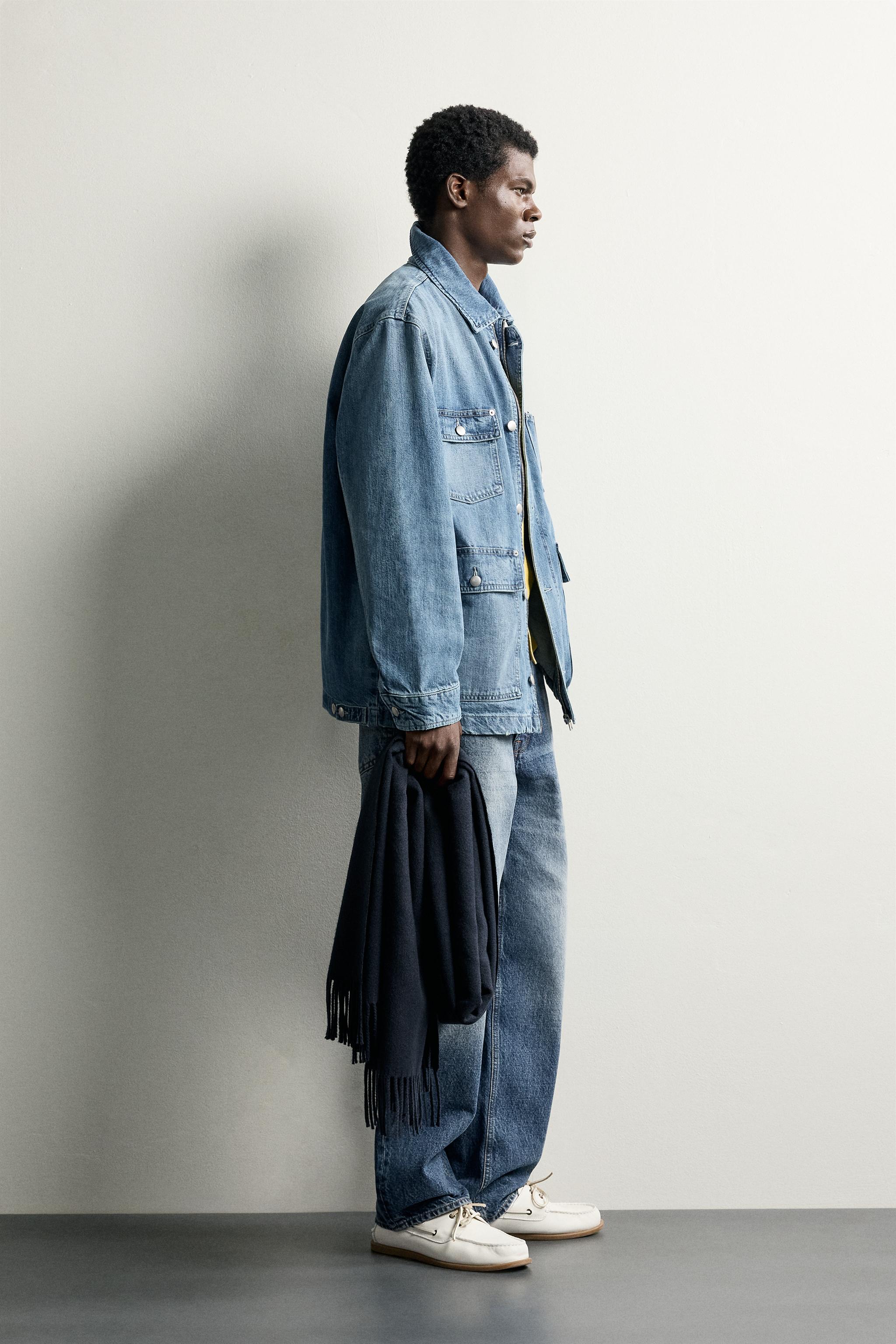 UTILITY POCKET DENIM JACKET