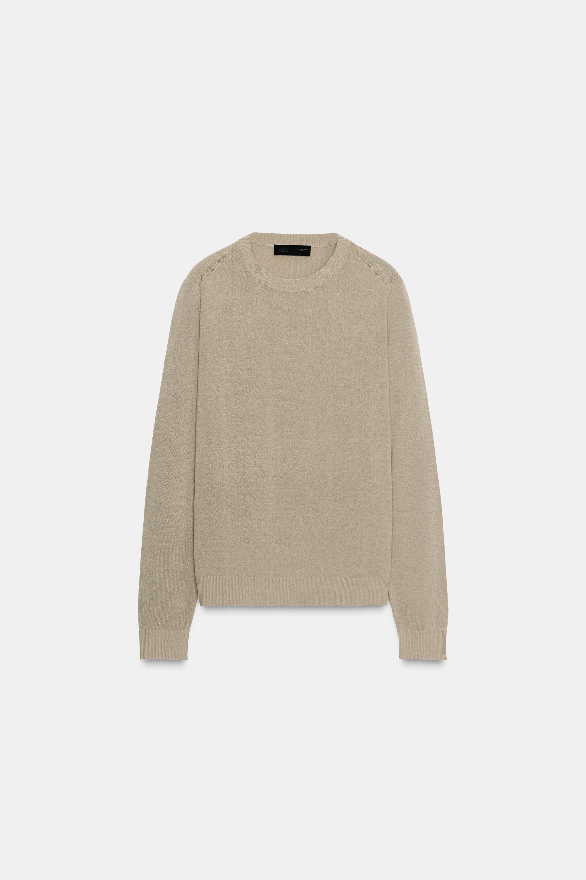 FINE KNIT SWEATER - Stone | ZARA United States