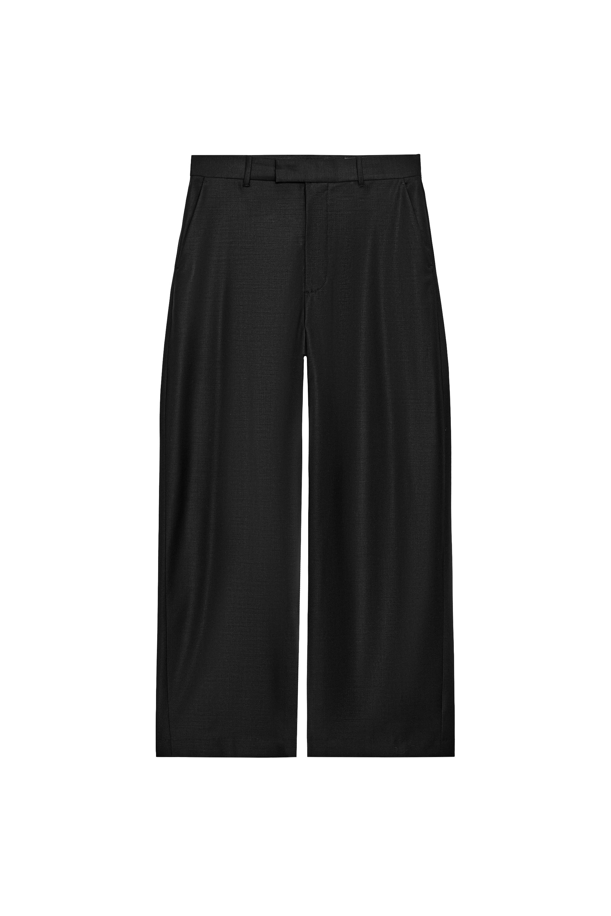 PANTALÓN ANCHO CON LANA ZW COLLECTION