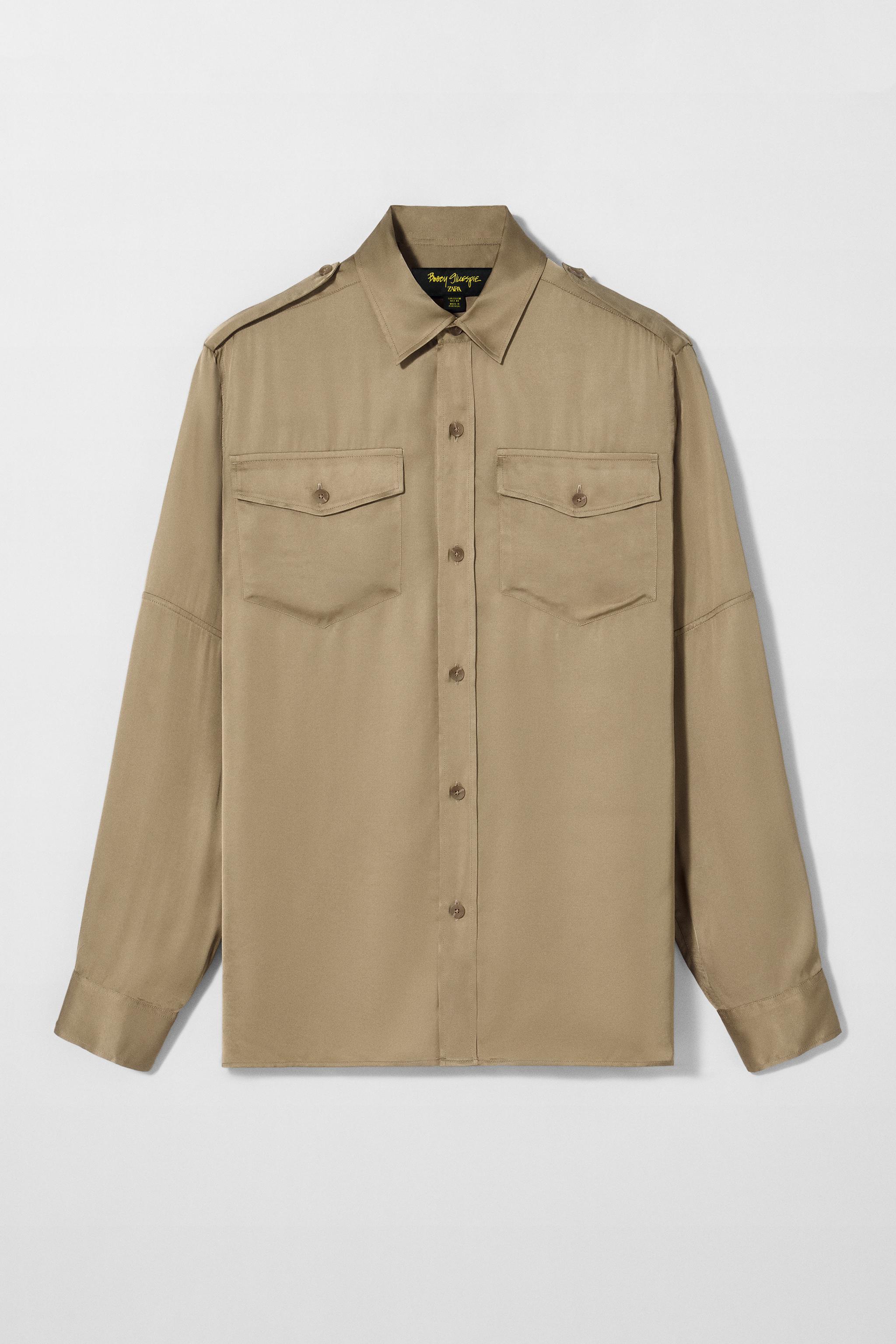 ★ドイツ発*ZARA*新作*X BOBBY GILLESPIE チェックシャツ★ T0103440003-p.jpg?ts=
