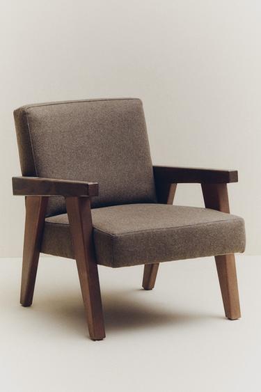 GEPOLSTERTER NUSSBAUM SESSEL ZARA HOME BY BLASCO - Braun von Zara