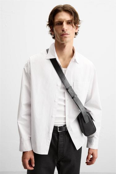 CROSSBODY BAG WITH FOLDOVER FLAP - Black by Zara - Image 0