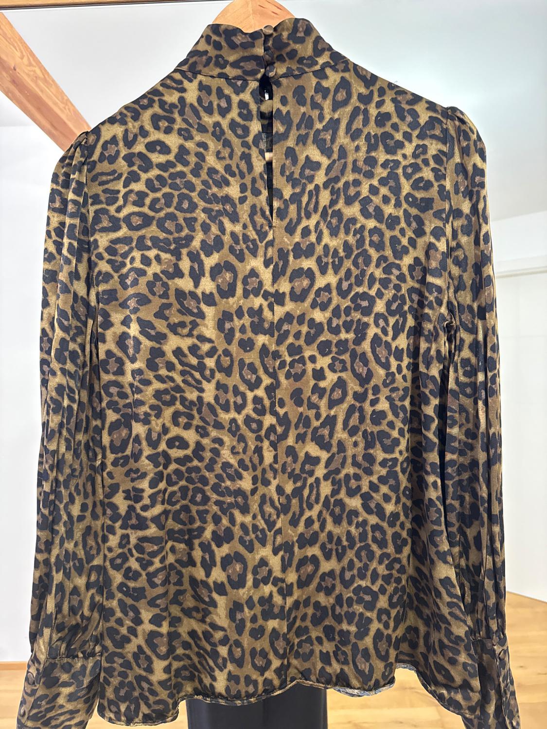 ANIMAL PRINT BLOUSE - Image 2