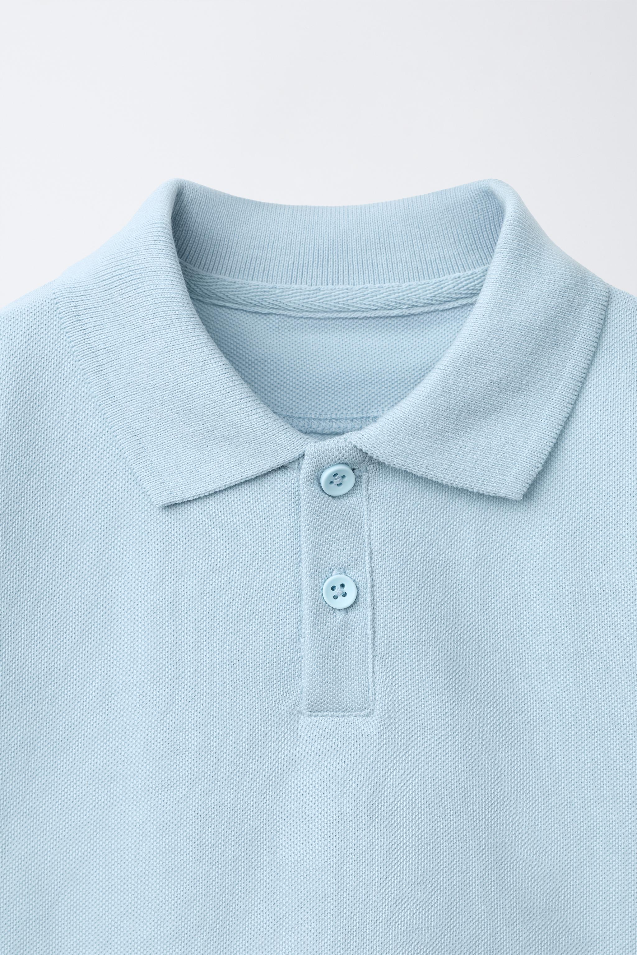 Zara SOLID PIQUÉ POLO — фото 3