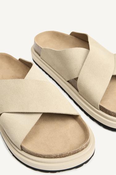 LTHR SNDLS 15 - Beige by Zara - Image 7
