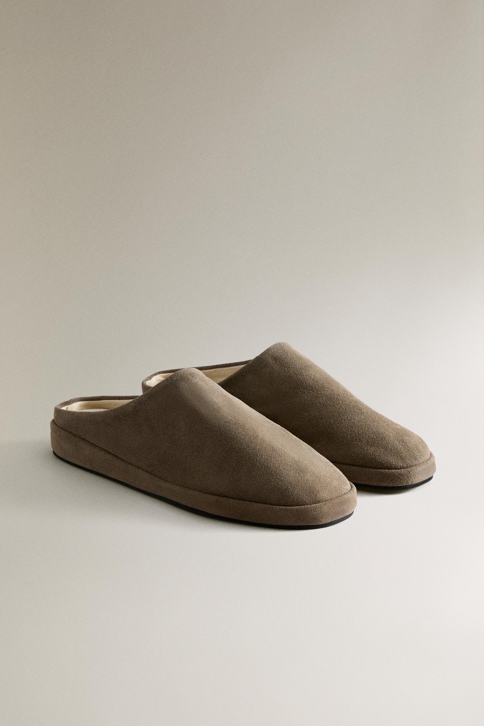MULE CROÛTE DE CUIR