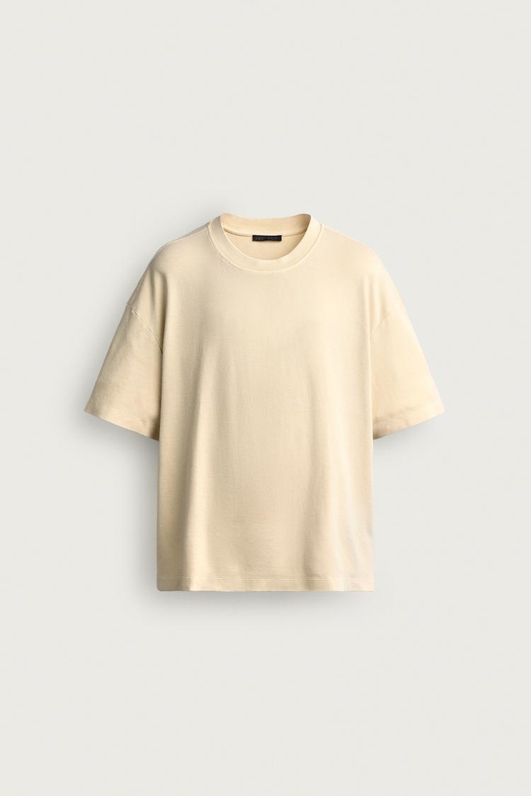 BASIC WASHED RELAXED FIT T-SHIRT