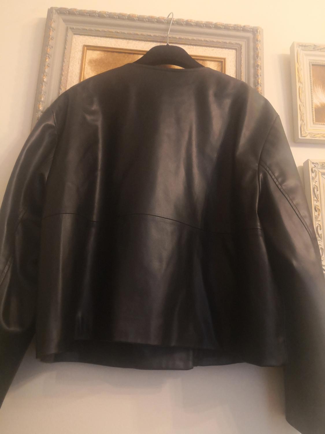 FAUX LEATHER BLAZER - Image 2