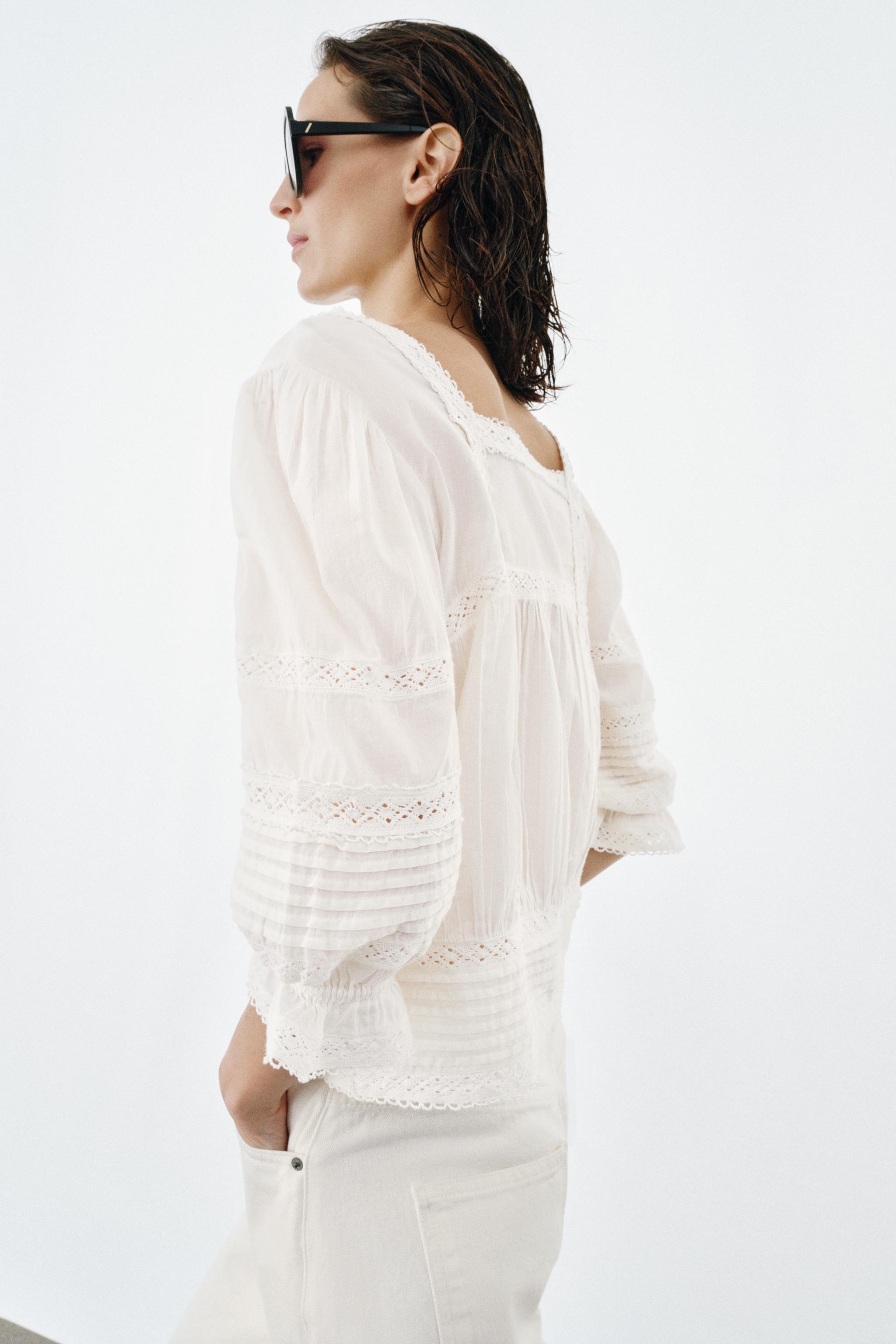 BLOUSE ROMANTIQUE ZW COLLECTION