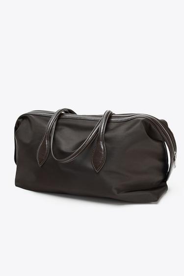 ELONGATED CITY BAG - Grey by Zara - Image 1