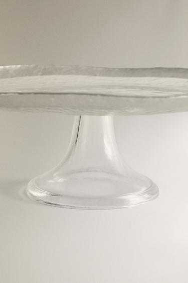 PLAT VERRE RELIEF FILET ARGENTÉ - Argent de Zara - Image 3