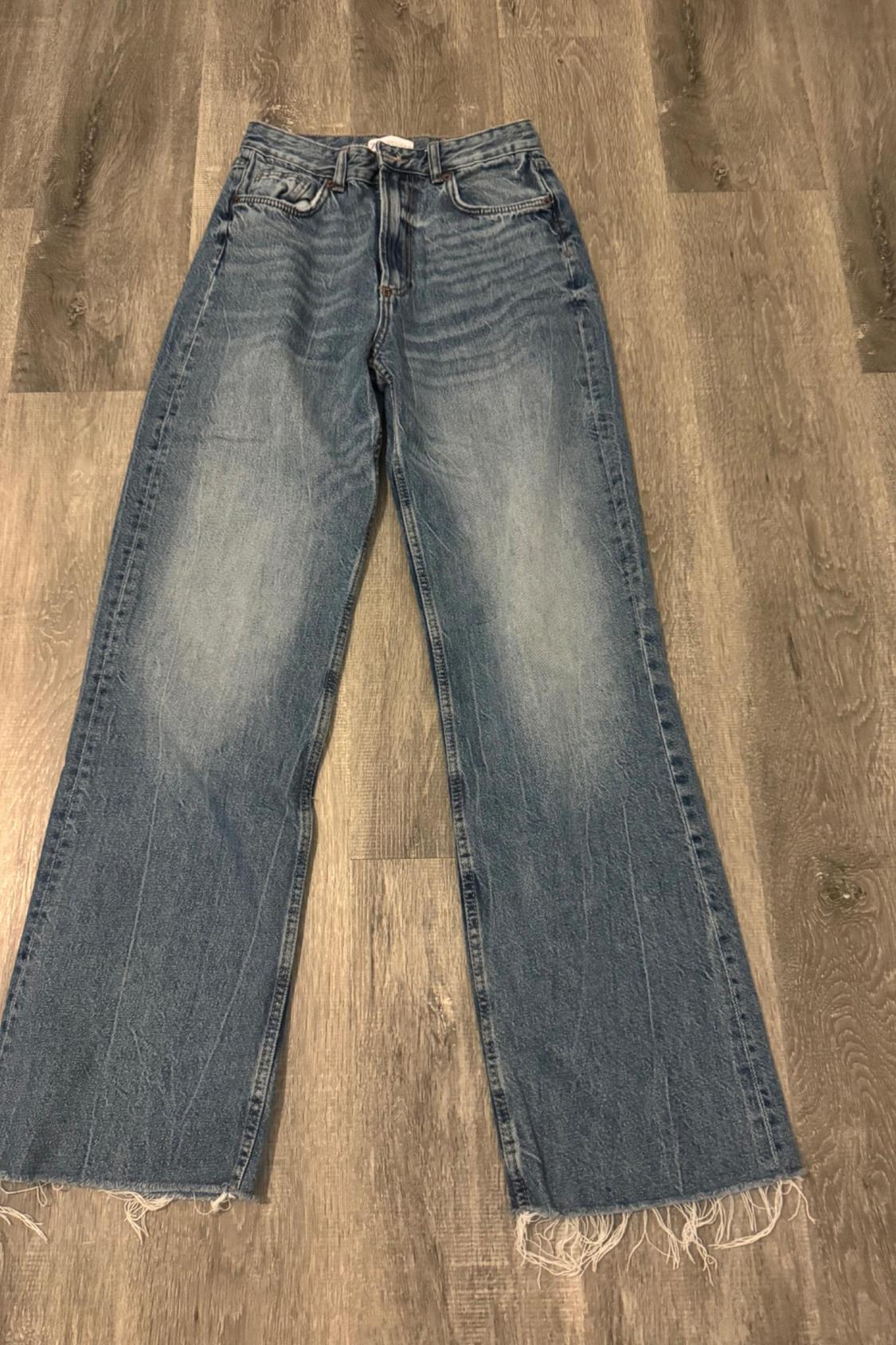 JEANS HI RISE WIDE LEG FULL LENGTH