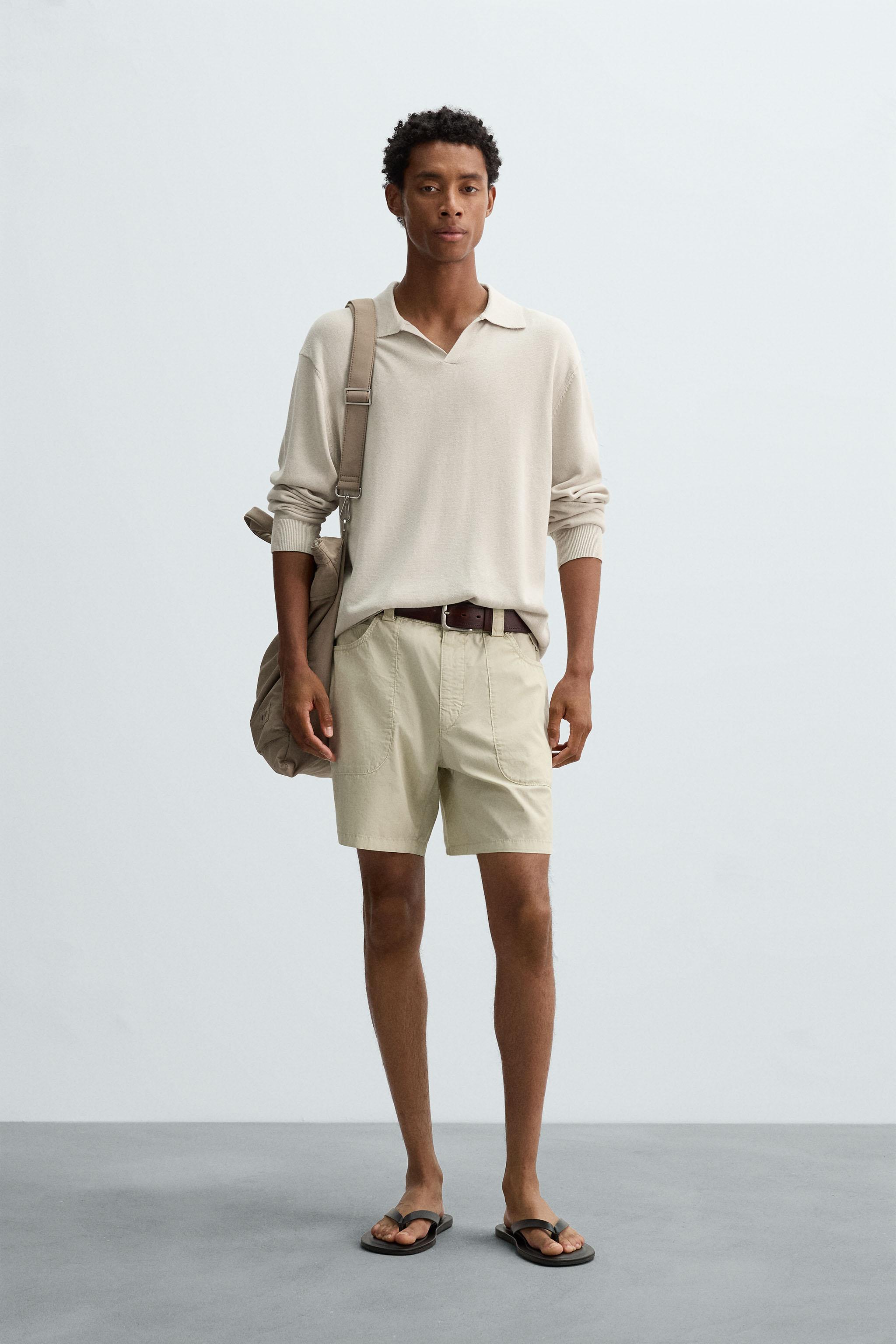 POLO EN MAILLE DE COTON ET CHANVRE