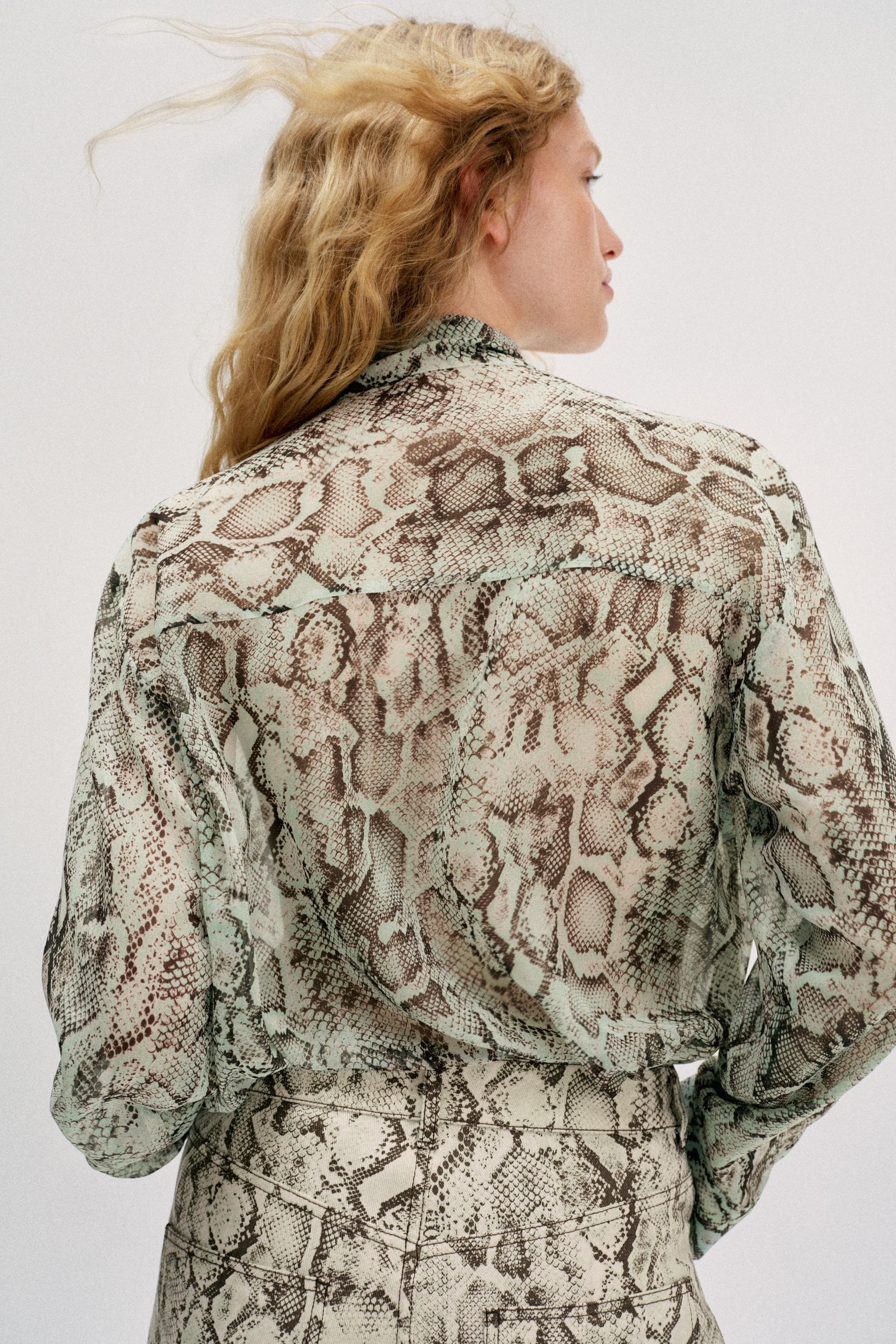 ANIMAL PRINT SHIRT