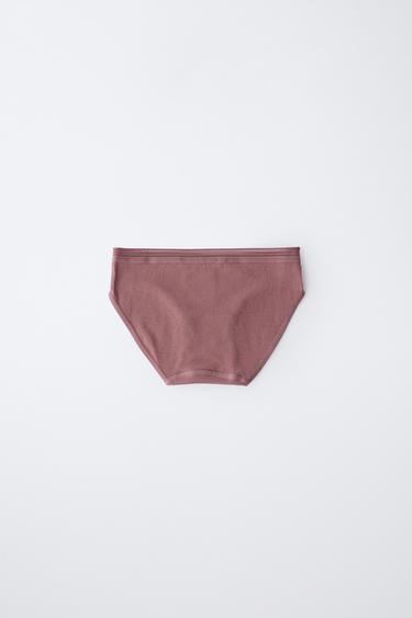 AGES 8-14 / THREE-PACK OF SEAMLESS BRIEFS - Multicoloured by Zara - Image 3