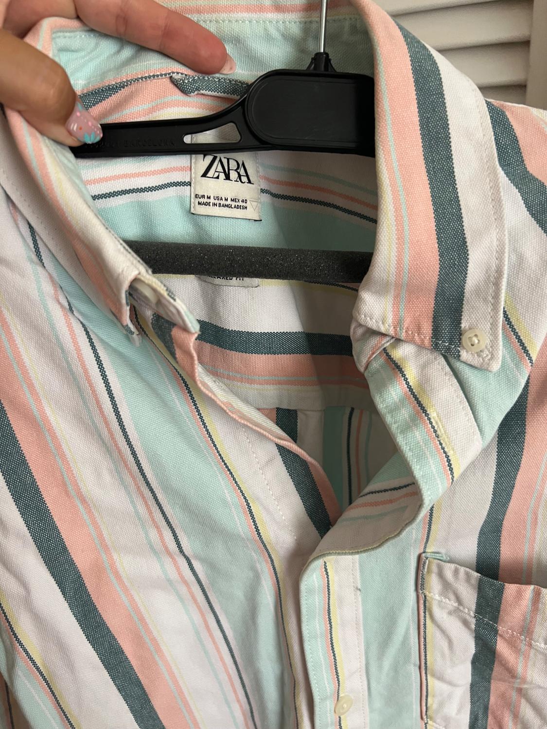 STRIPED TEXTURED SHIRT - Image 3