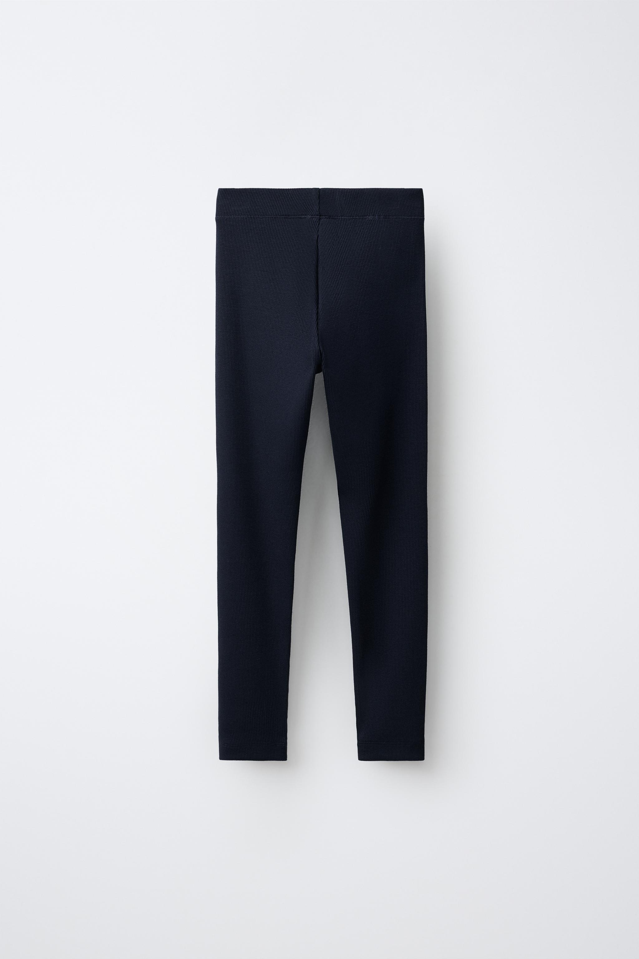 LEGGING CÔTELÉ À ÉTIQUETTE