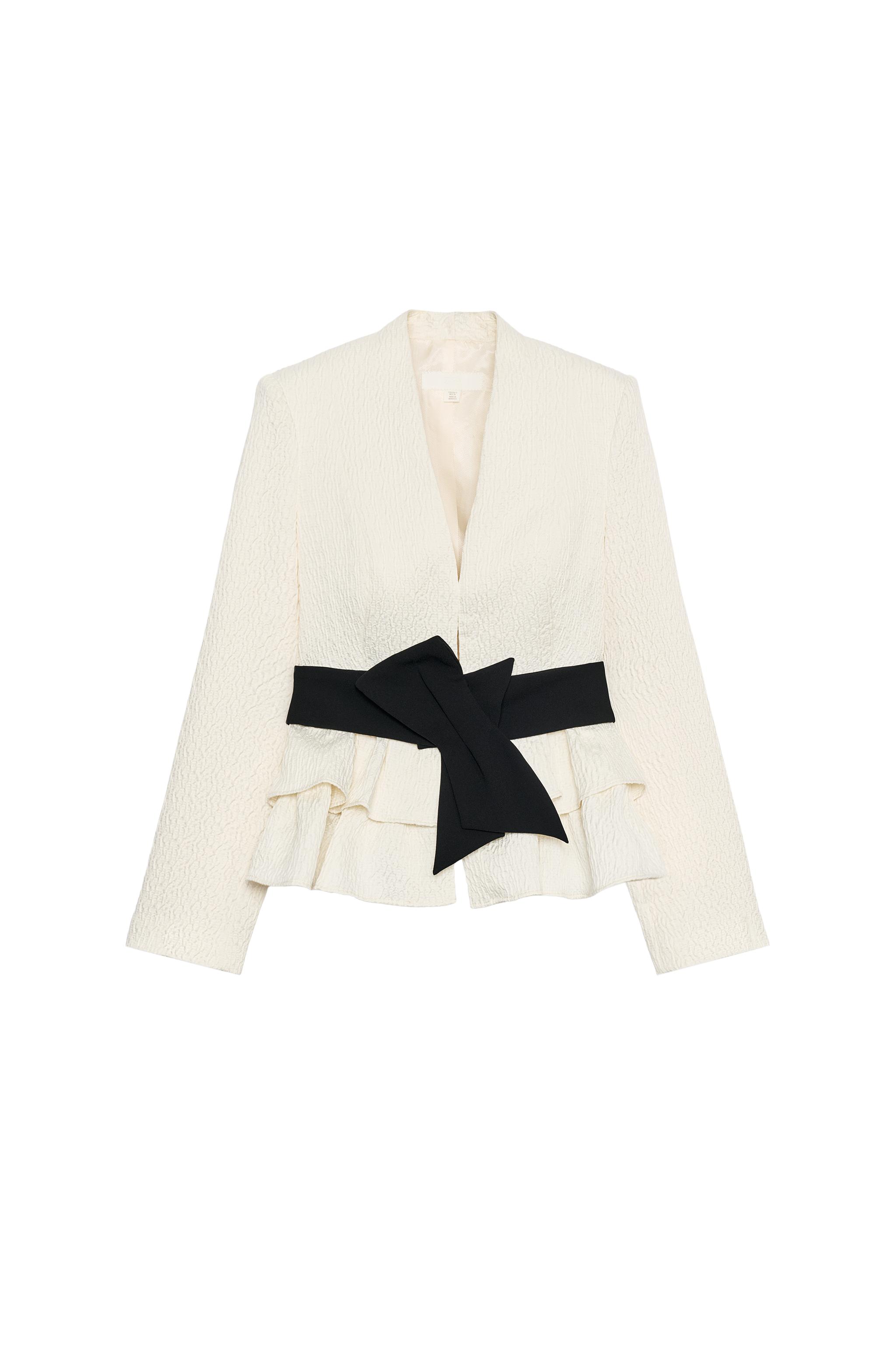 BLAZER VOLANTES CINTURÓN