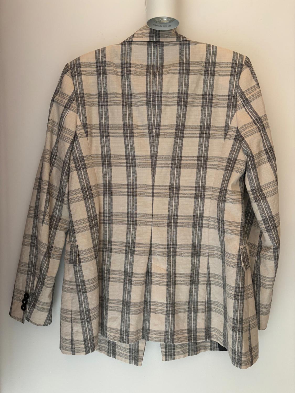 RUSTIC CHECK BLAZER - Image 4