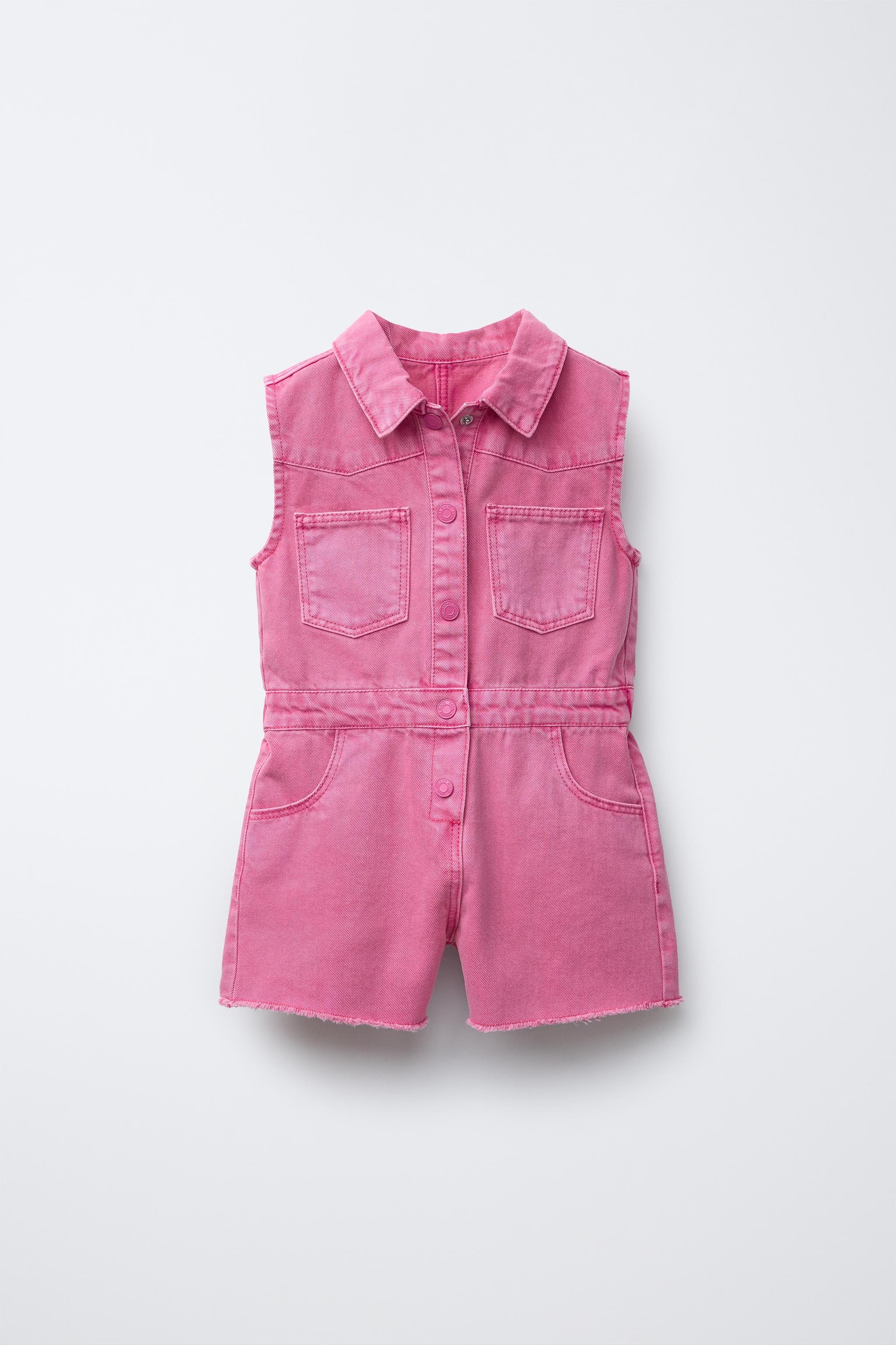 BNWT ZARA Fuchsia Pink Poplin Top with Bow Size M | eBay