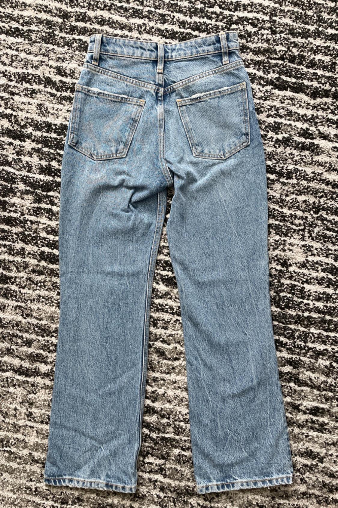 MID RISE ANKLE FLARE JEANS - Image 2
