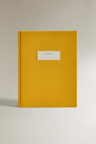 Zara PHOTO ALBUM "MY JOURNEY TO" - Yellow