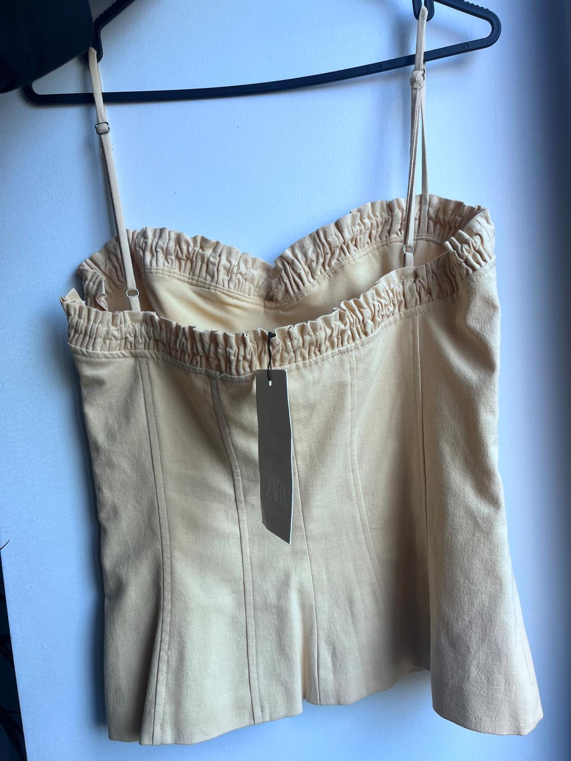 STRETCH TOP WITH TIE - Image 2