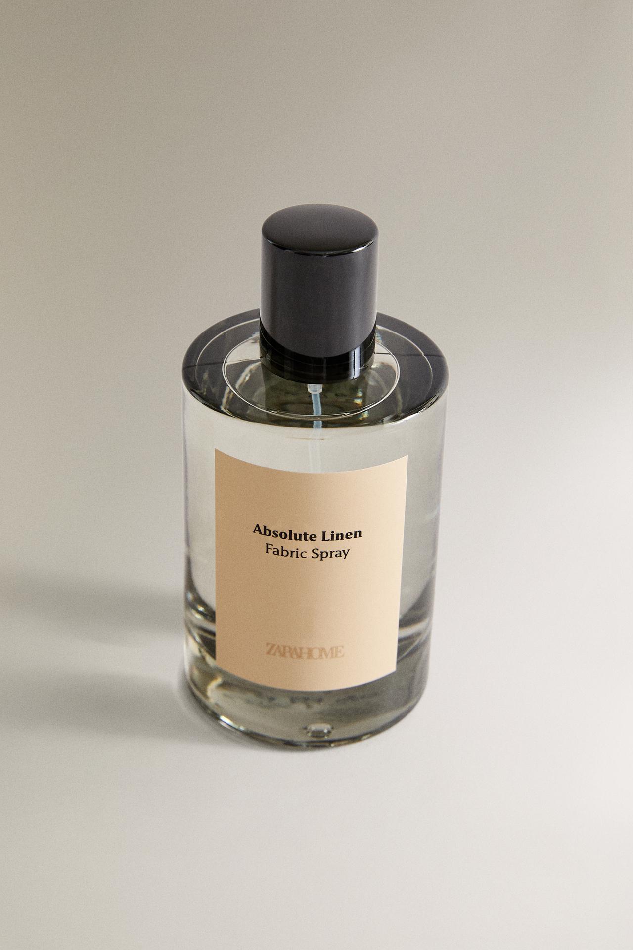 (3.38 oz) ABSOLUTE LINEN FABRIC FRESHENER SPRAY — Mustard