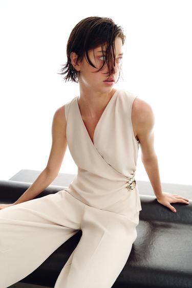 COMBINAISON DÉCOR DORÉ - Écru de Zara - Image 1