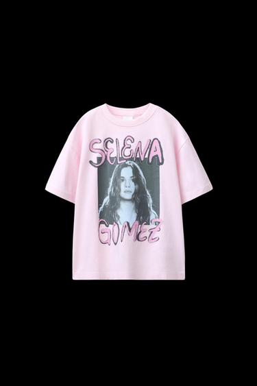 Zara SELENA GÓMEZ © T-SHIRT - Pink