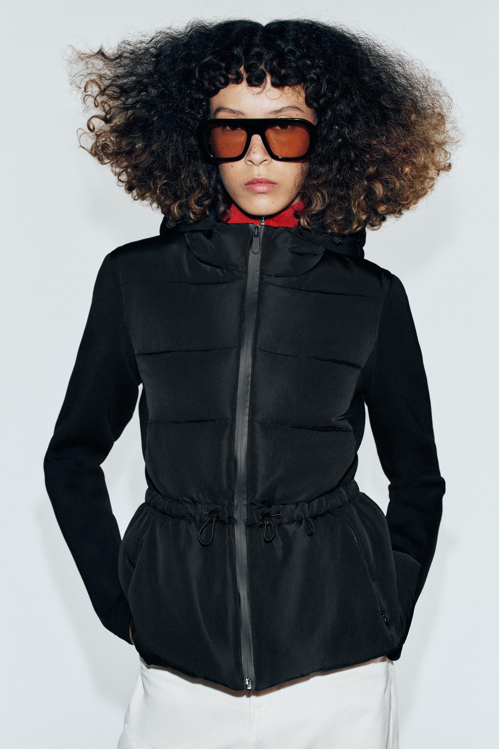 COMBINATION QUILTED JACKET WITH HOODIE