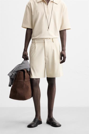 BERMUDES REGULAR FIT CONFORT - Cru de Zara