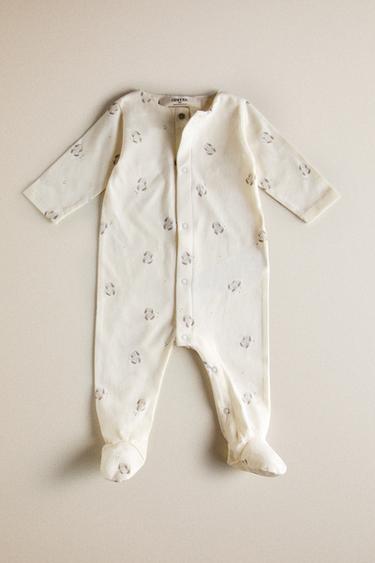 GRENOUILLÈRE ENFANT LAPIN - Crème de Zara - Image 4