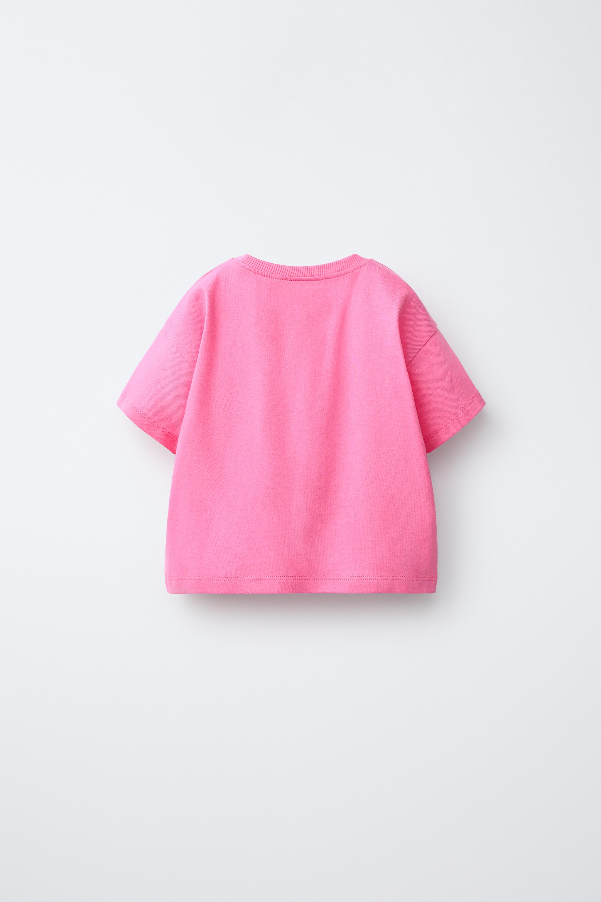 T-SHIRT À PIÈCE EN VELOURS BOUCLÉ COQUILLE