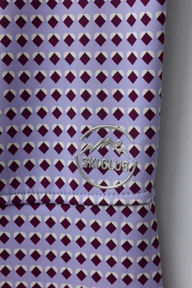 WATER-RESISTANT AND WINDPROOF BRACE SKI TROUSERS WITH RECCO® SYSTEM - Mauve by Zara - Image 5