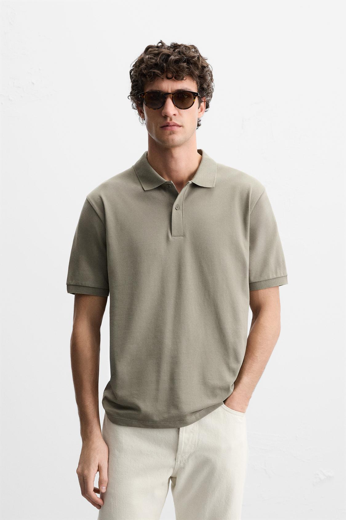 BASIC TEXTURED WEAVE PIQUÉ POLO