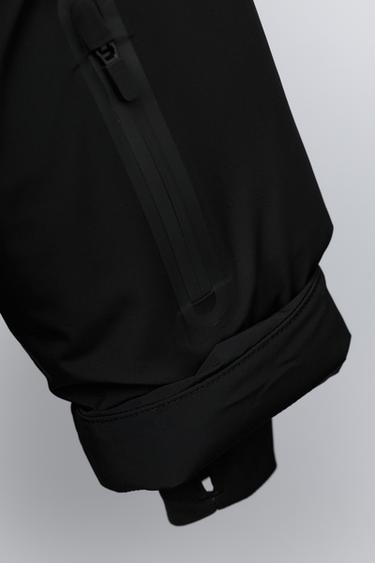 DOUDOUNE 80% DUVET ET 20% PLUME WATER RESISTANT ET COUPE-VENT SYSTÈME RECCO® COLLECTION SKI - Noir de Zara - Image 6