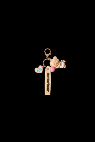 Zara BUTTERBEAR © TEDDY BEAR KEYCHAIN - Light brown